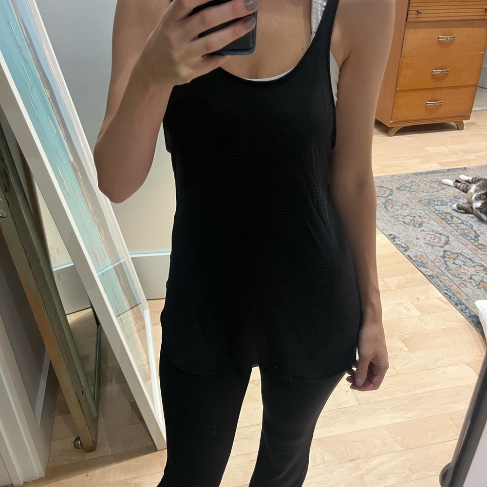 Lululemon long layering tank